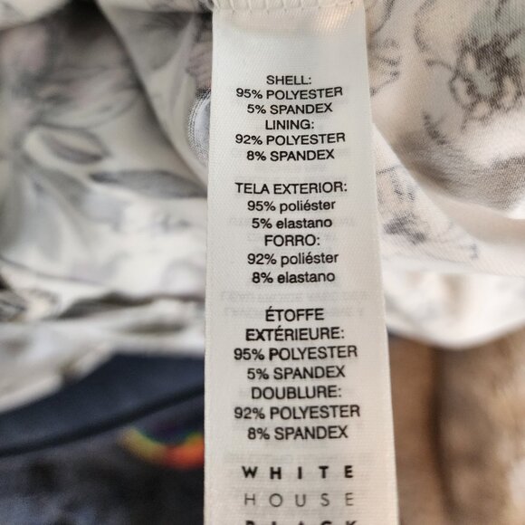 WHBM Tiered Sleeveless Top, Size S, Like New - Picture 8 of 9